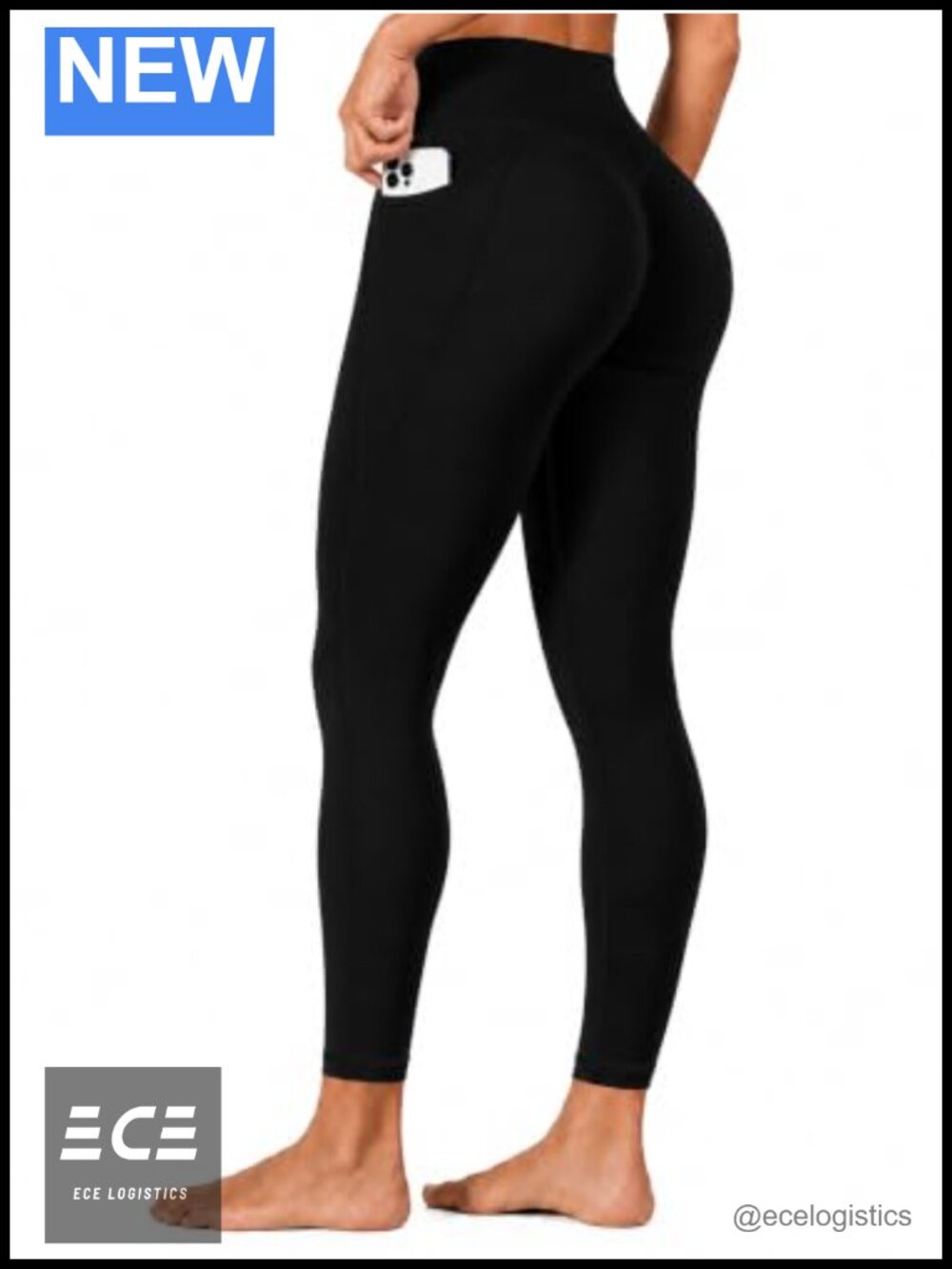 Sunzel Women Invisible Scrunch Butt Workout Leggings with Pockets High Waist